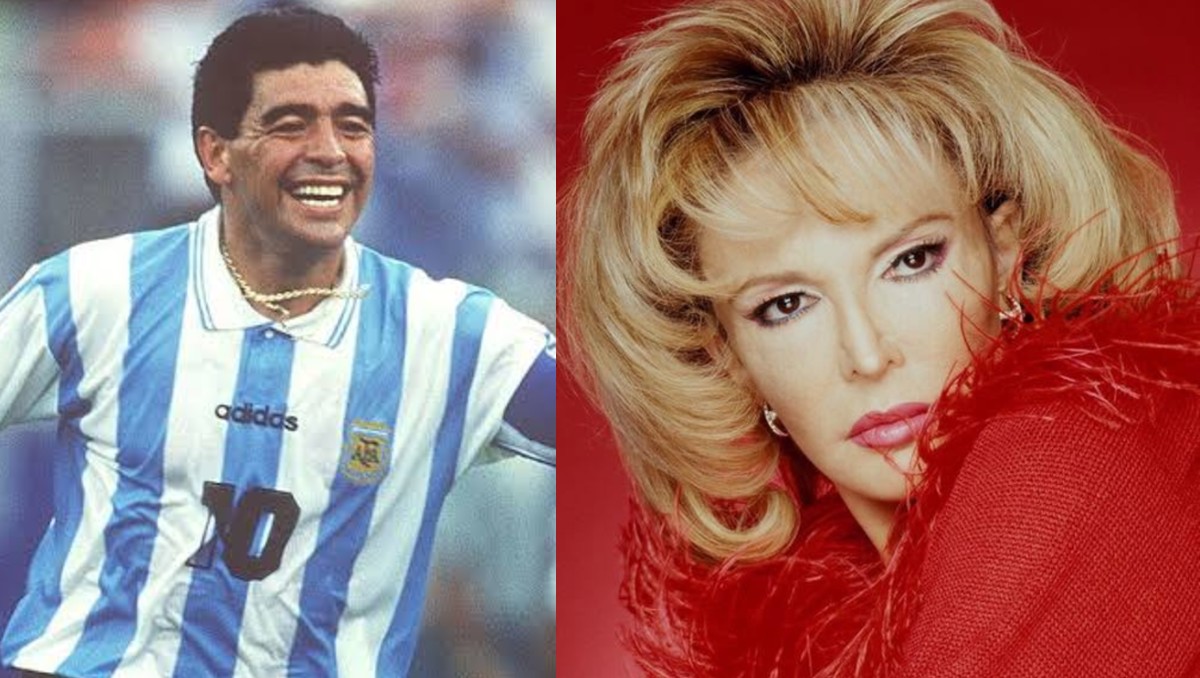 Merle Uribe habló de los encuentros que tuvo con Maradona durante un Mundial. | FOTO: Archivo y Merle Uribe
