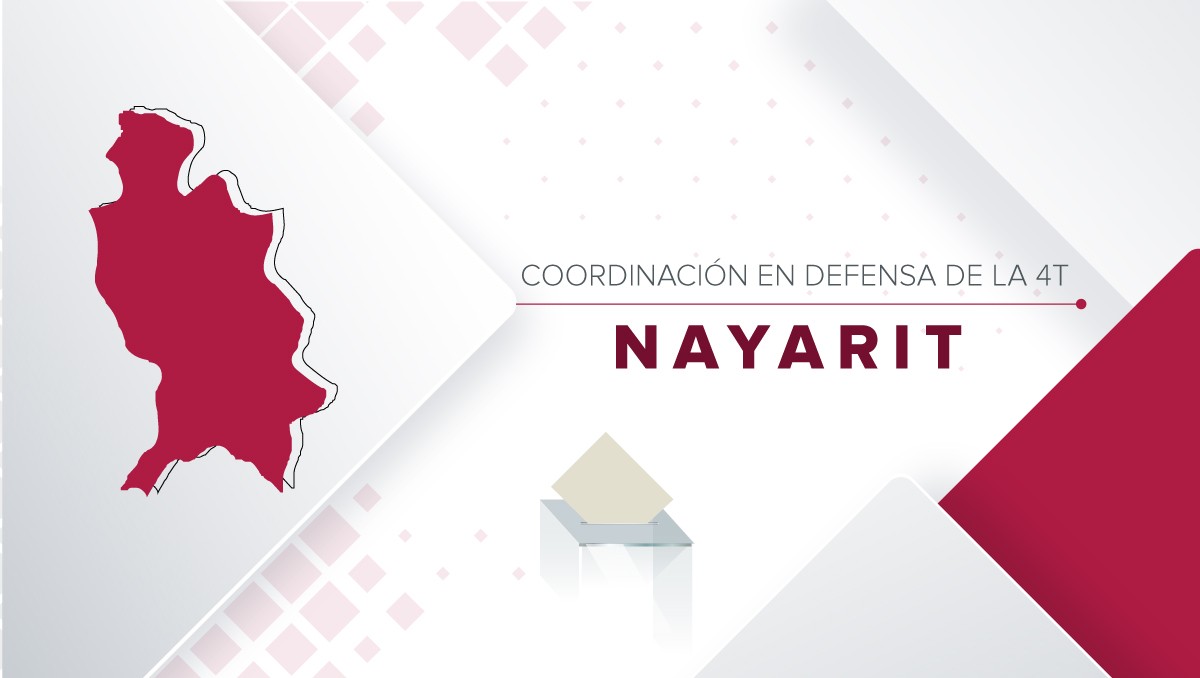Morena en Nayarit alista su proceso interno para definir a su coordinador estatal en defensa de la 4T. | Diseño: Adlemi Romero