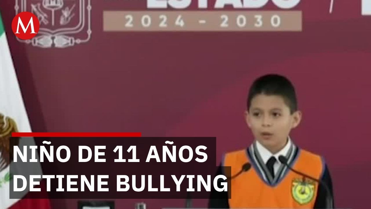Niño de 11 años crea estrategia efectiva contra acoso escolar