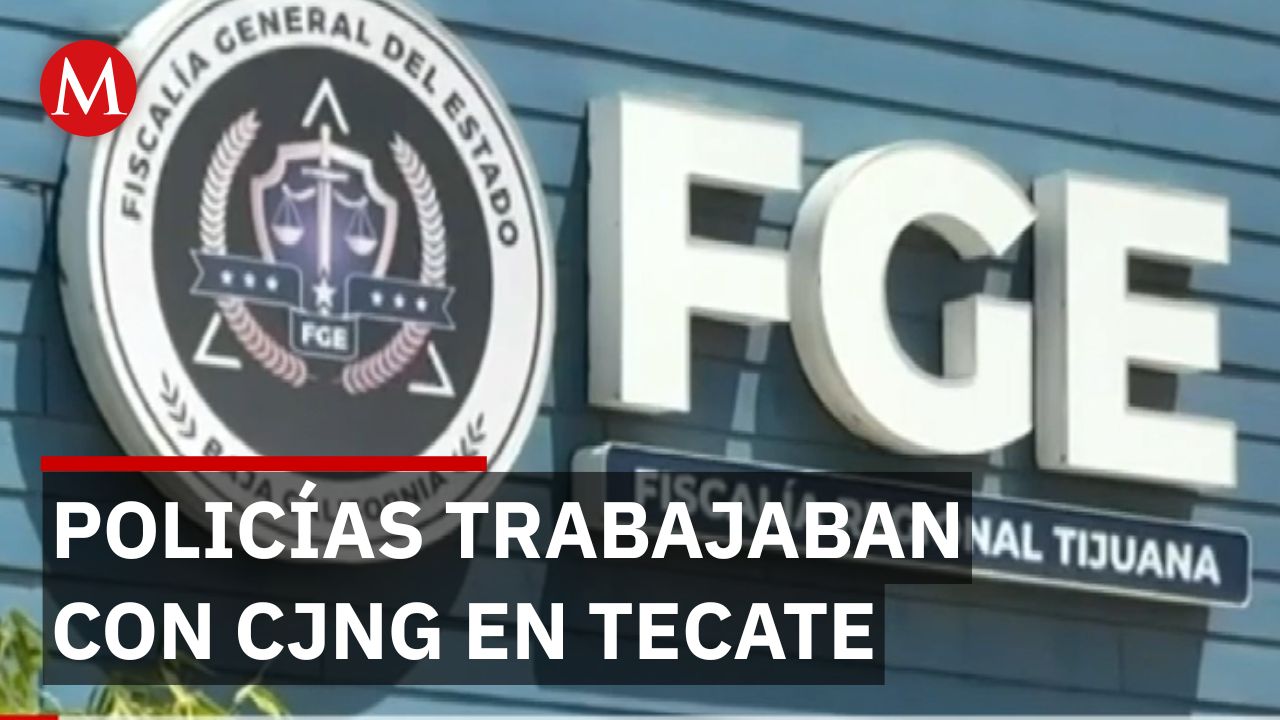 Tres policías de Tecate detenidos por alertar a criminales sobre cateos y operativos