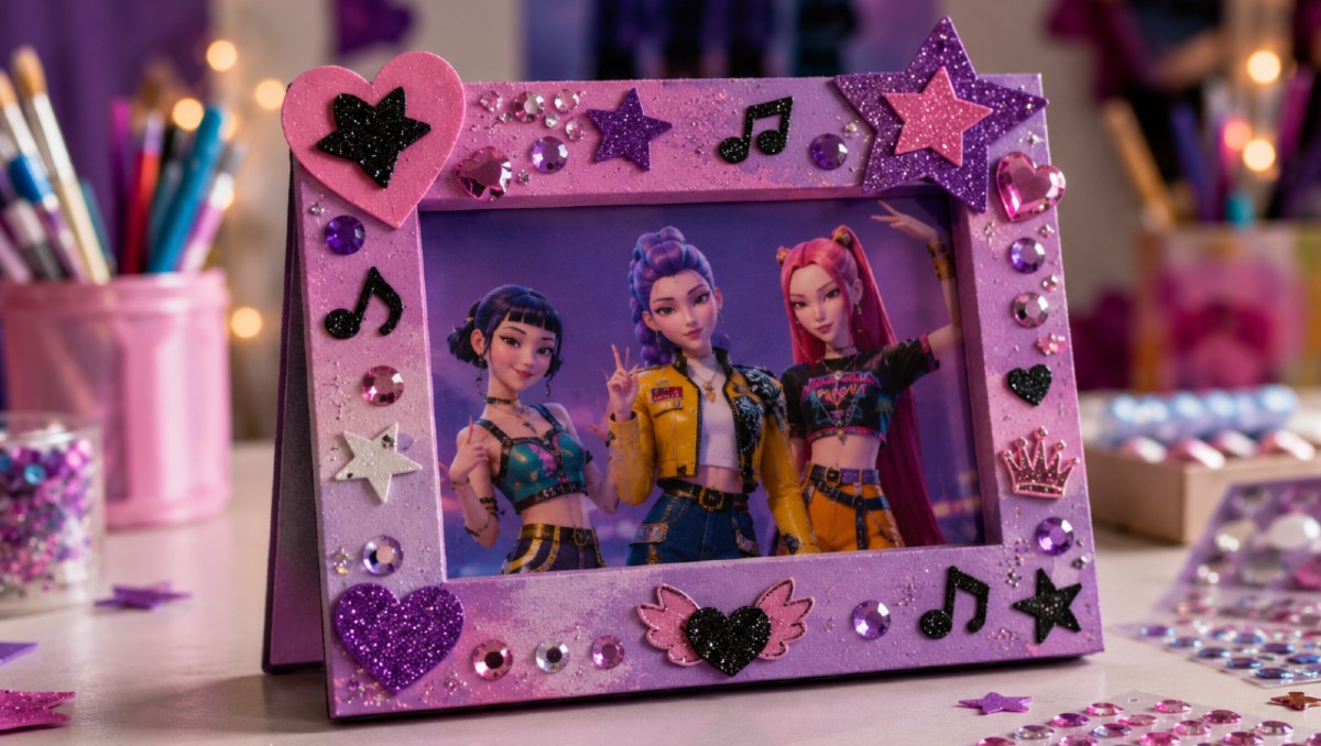 Portarretratos de Las Guerreras K-Pop: cómo hacerlo en casa | IA DISCOVER