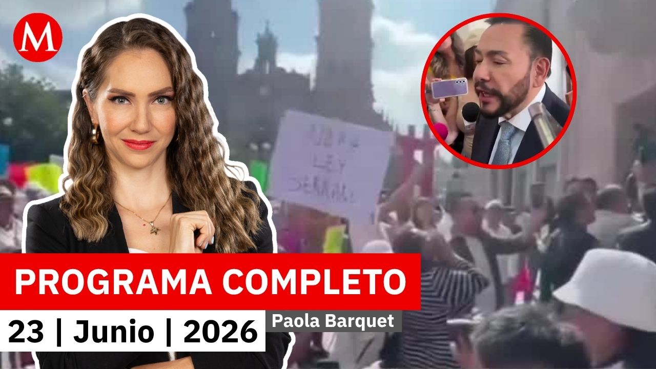 Protestan contra ley que limita uso de IA en San Luis Potosí | Paola Barquet, 23 de junio de 2026