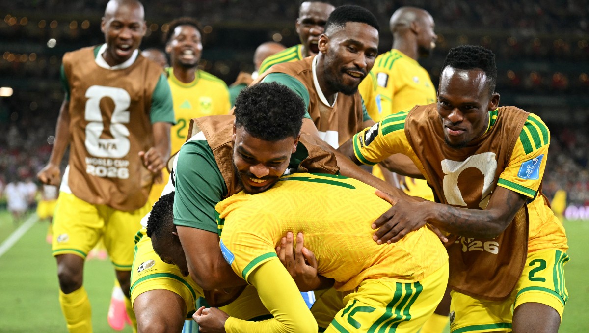 La Selección de Sudáfrica se mete a Dieciseisavos de Final del Mundial 2026 (AFP)