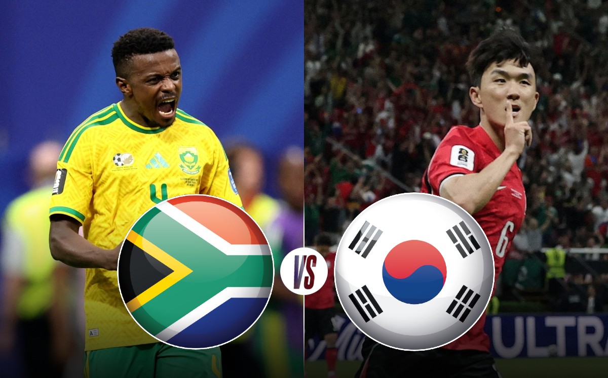 Dónde ver Sudáfrica vs Corea del Sur. Horario del Mundial 2026 EN VIVO