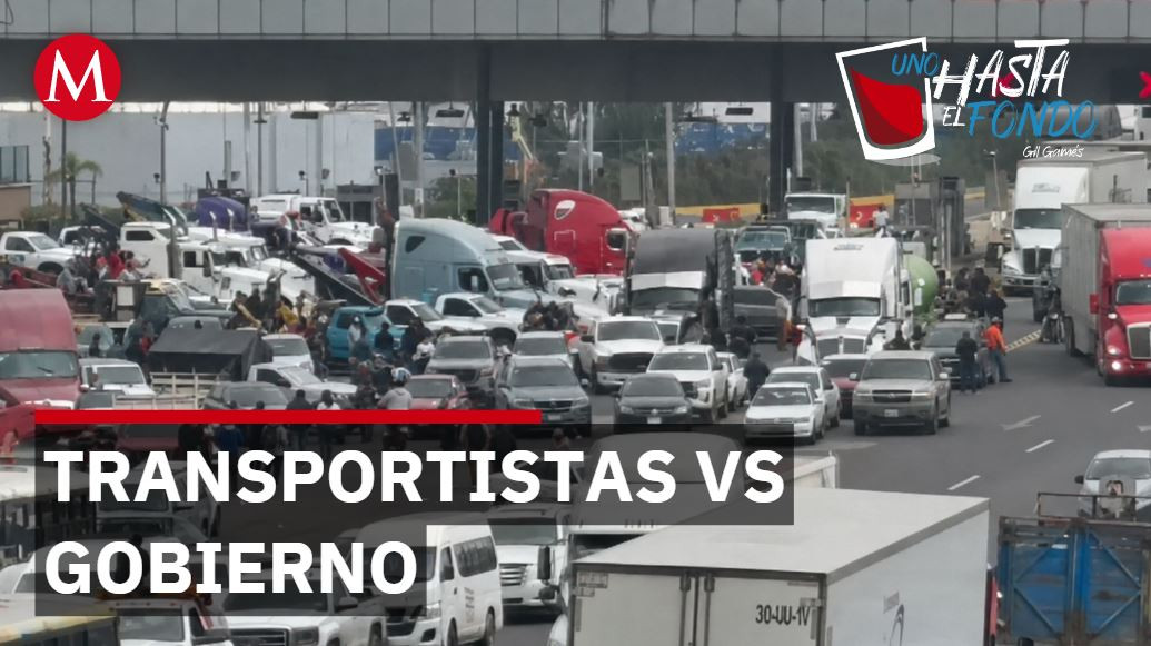 Transportistas reclaman por inseguridad en carreteras y bloquean rutas en 32 estados del país