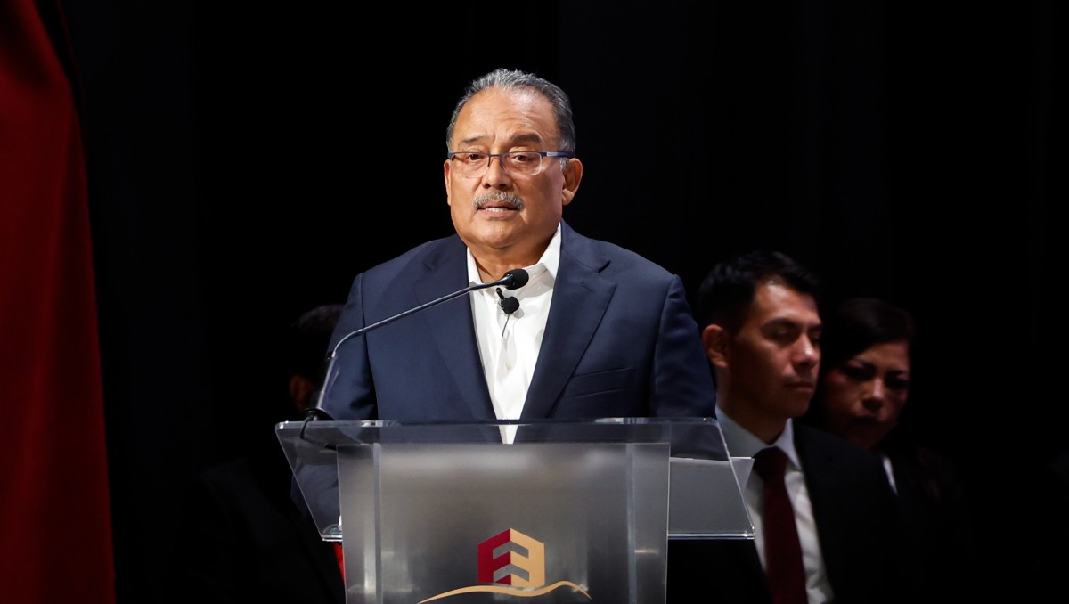 Andrés Mijes, alcalde con licencia del municipio de Escobedo. | Jorge López
