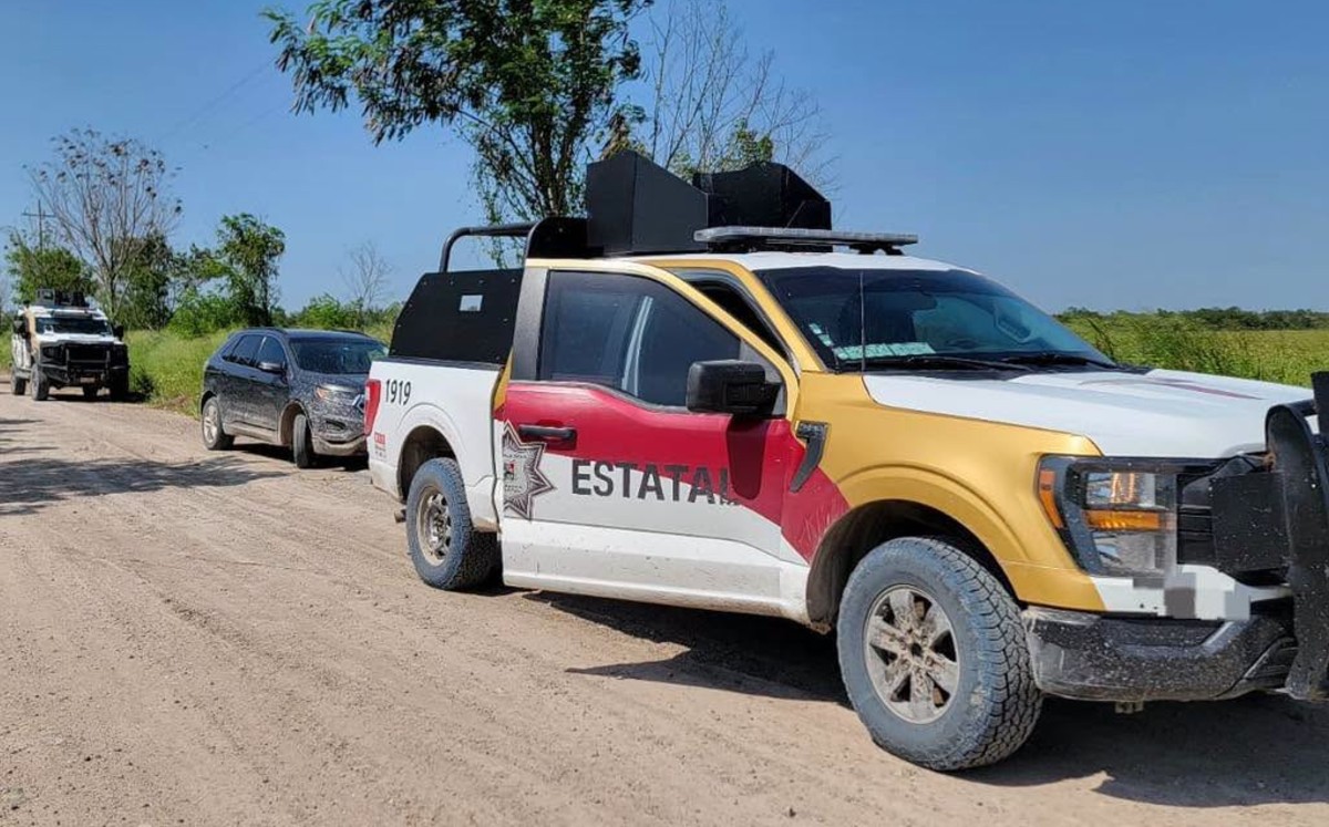 Aseguran droga, equipo táctico y ponchallantas en Tamaulipas. | Fb: SSPT