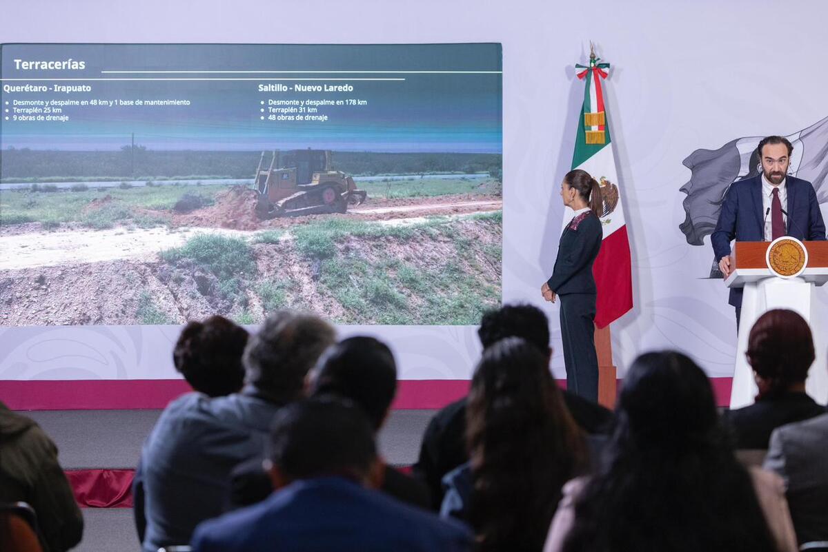 Avance del tren México-Pachuca avance de 37% hasta junio. (Cortesía)