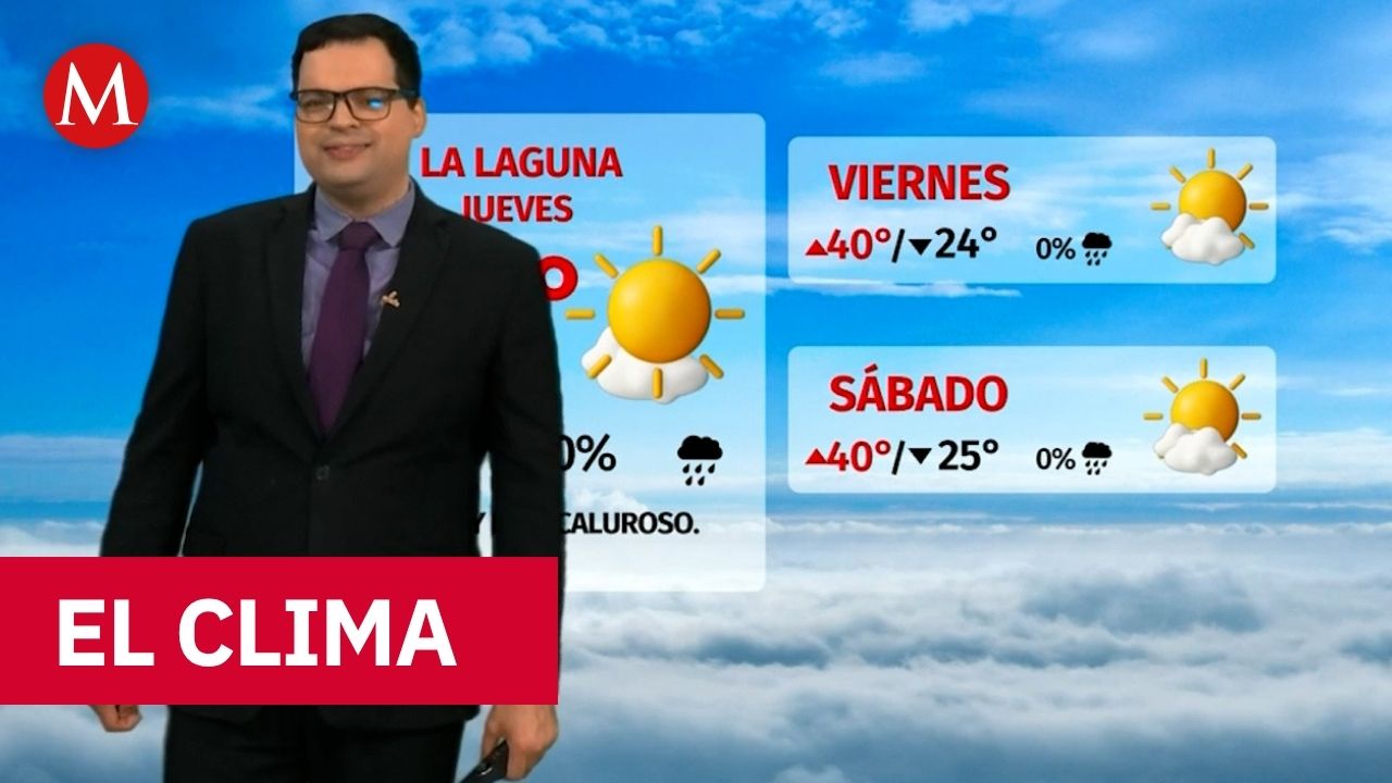 Clima de hoy jueves 25 de junio de 2026 | Pronóstico con Nelson Valdez