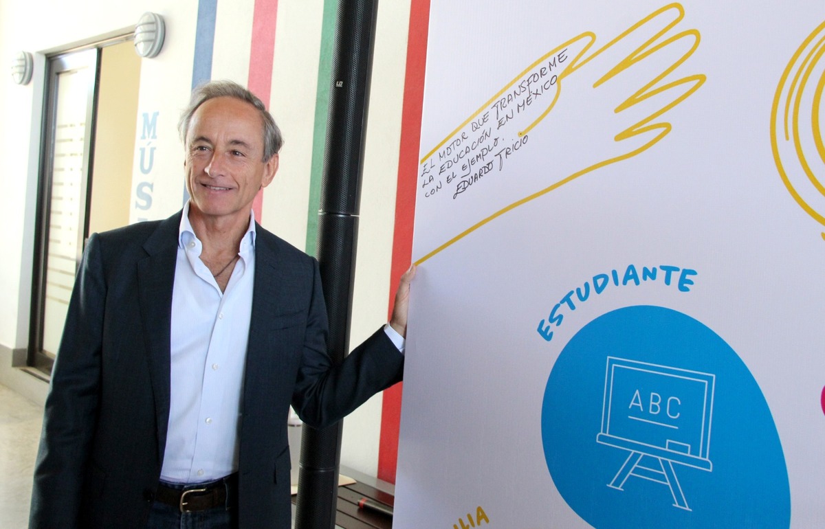 Eduardo Tricio Haro, presidente del Consejo de Administración de Grupo Lala e impulsor de la red mexicana de escuelas SER | Roberto Amaya