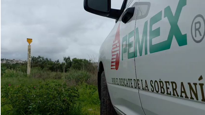 Fuga de nitrógeno en ducto moviliza a personal de Pemex en Hidalgo. (Guadalupe Trejo)