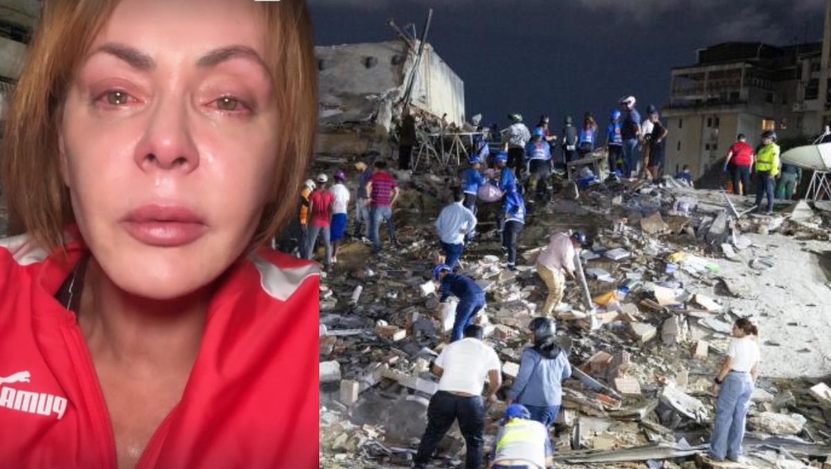 Gaby Spanic rompe en llanto por doble terremoto en Venezuela