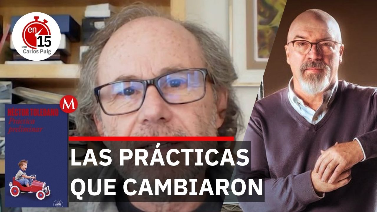 Héctor Toledano, autor de "Práctica preliminar" | En 15