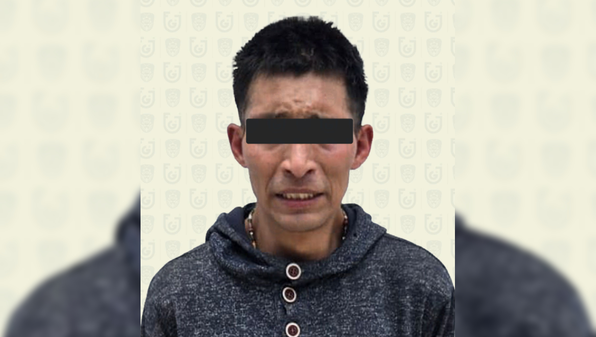 Juan Carlos 'N', detenido por los delitos de violación y robo agravado. | Fiscalía CdMx