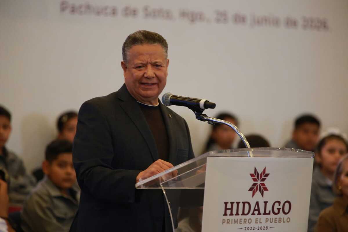 Julio Menchaca Salazar, gobernador de Hidalgo. (Jorge Sánchez)