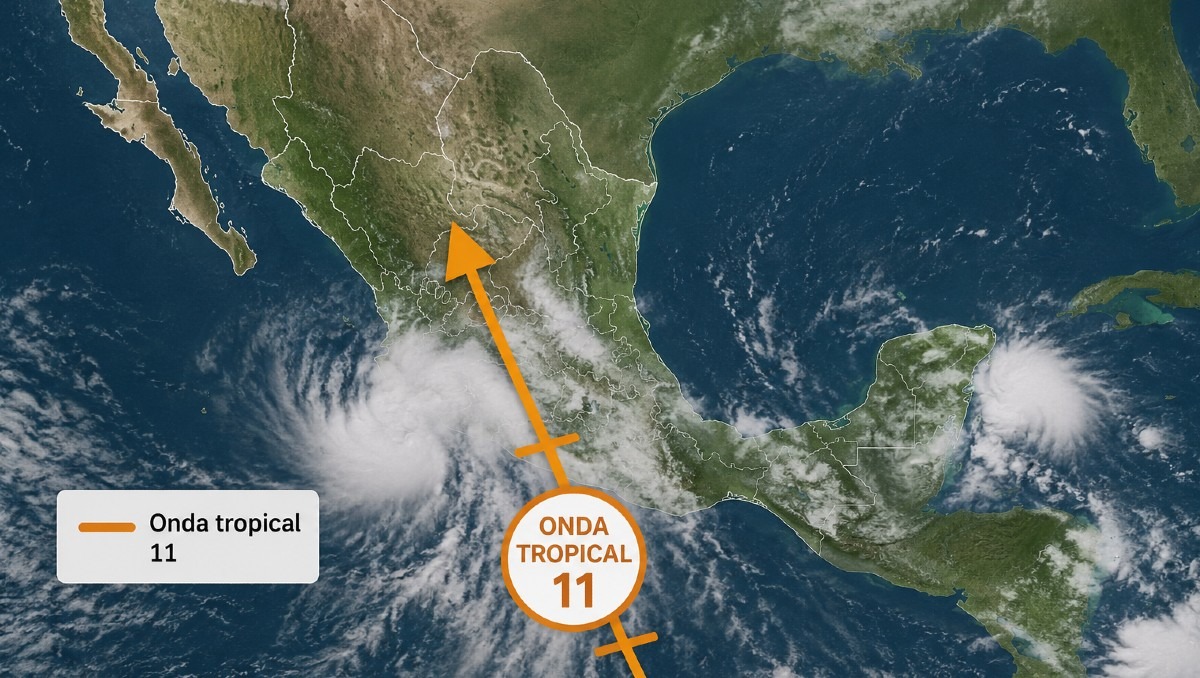 La Onda Tropical 11 ya se encuentra en el sur del país | IA Discover