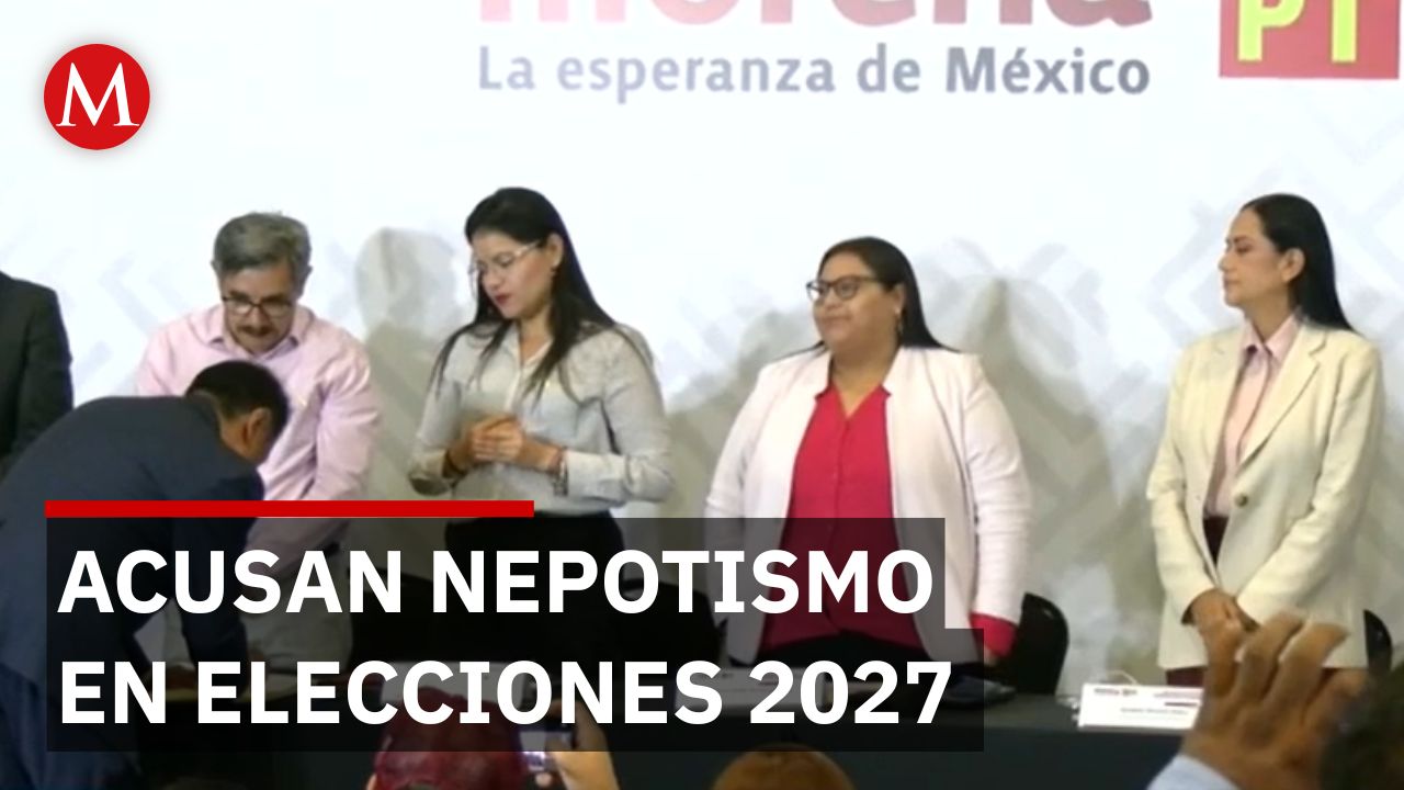 Morena prometió cerrar el nepotismo pero ya hay 4 candidatos con apellidos de gobernadores