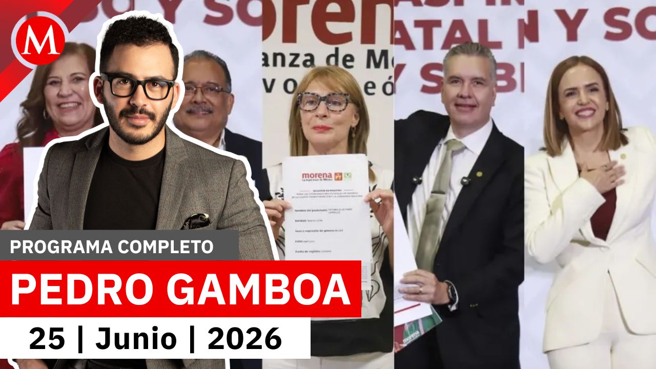 Morena vive su tercer día de registros para candidatos del 2027 | Pedro Gamboa, 25 de junio de 2026