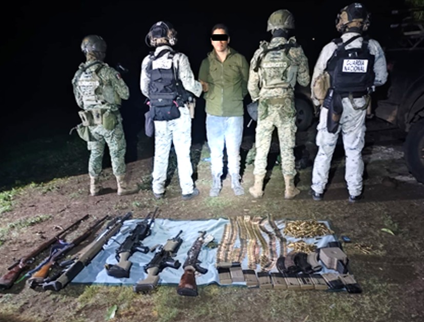 El operativo dejó un detenido y el decomiso de armas, cartuchos y vehículos. | Especial