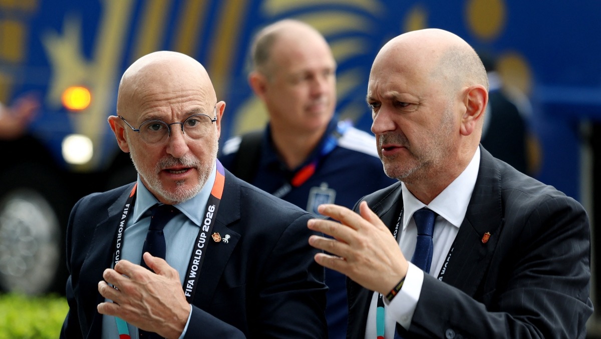 Rafael Louzán, presidente de la RFEF dice que España no se distrae por ser favorita en el Mundial (Reuters)