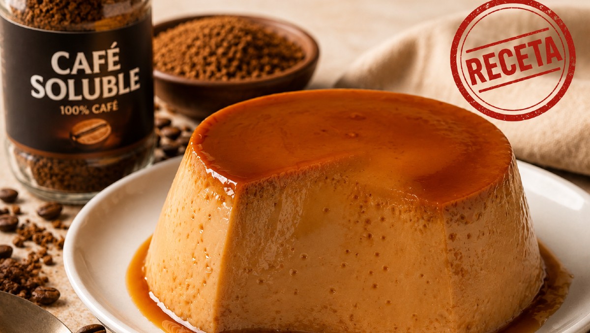 Receta fácil y rápida para preparar un flan de café | IA DISCOVER