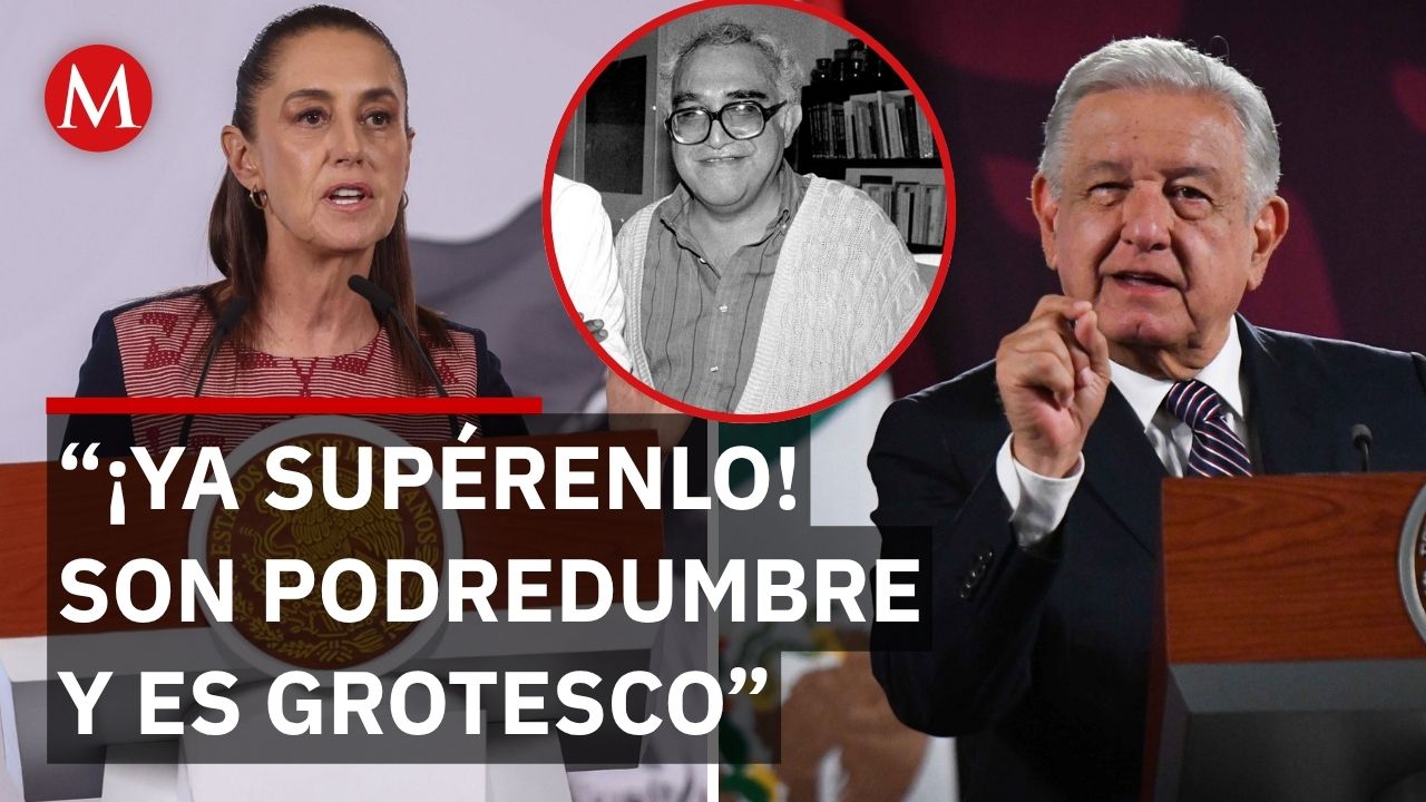 Sheinbaum desmiente fake news sobre AMLO y Monsiváis