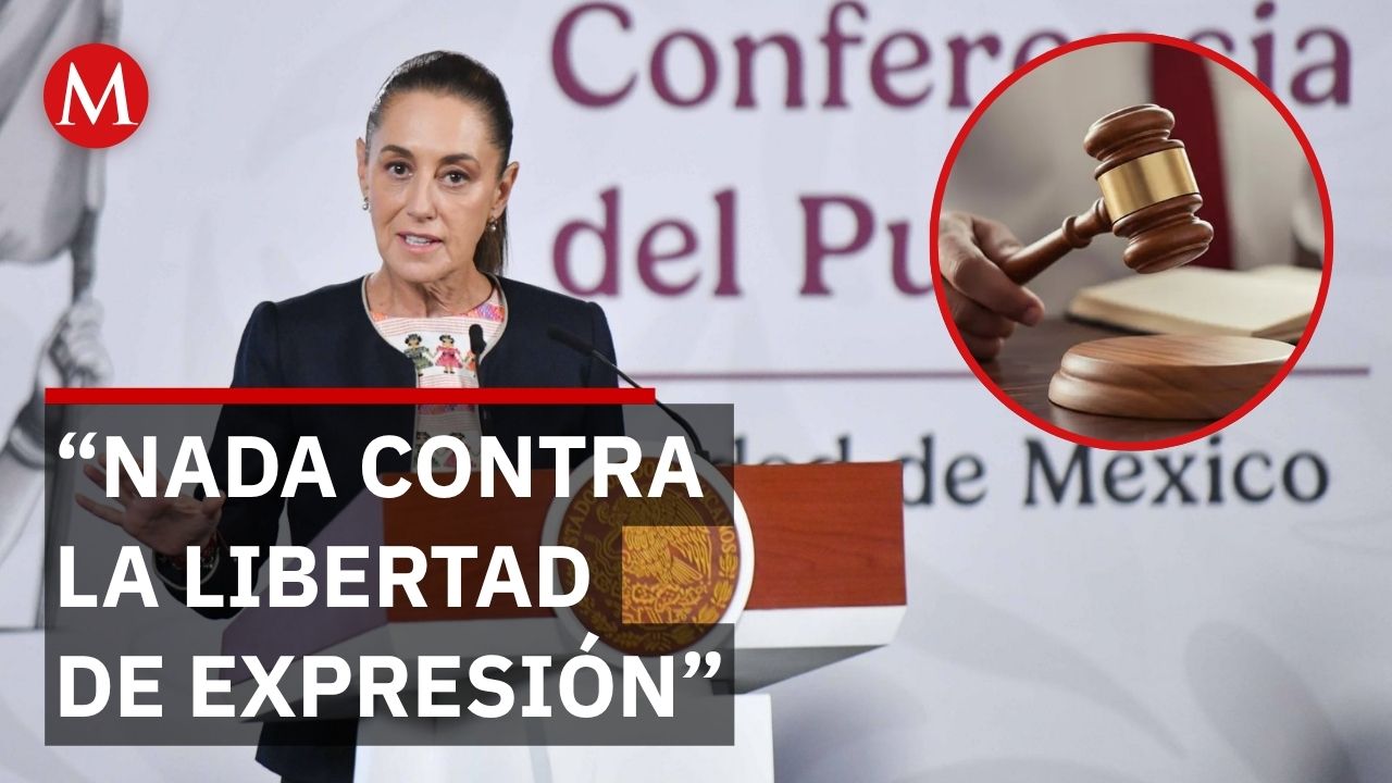 Sheinbaum sale en defensa de la libertad de prensa tras las alarmas por la “Ley Serrano”