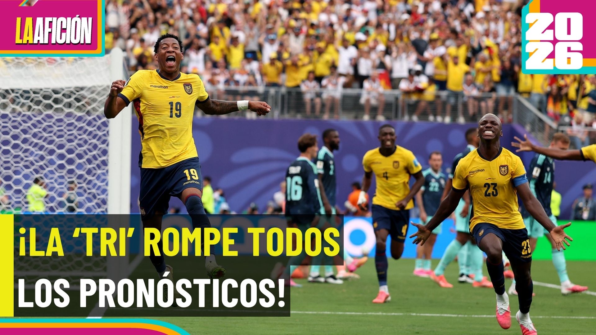 ¡Triunfo histórico! Ecuador remonta a Alemania y clasifica a dieciseisavos de final