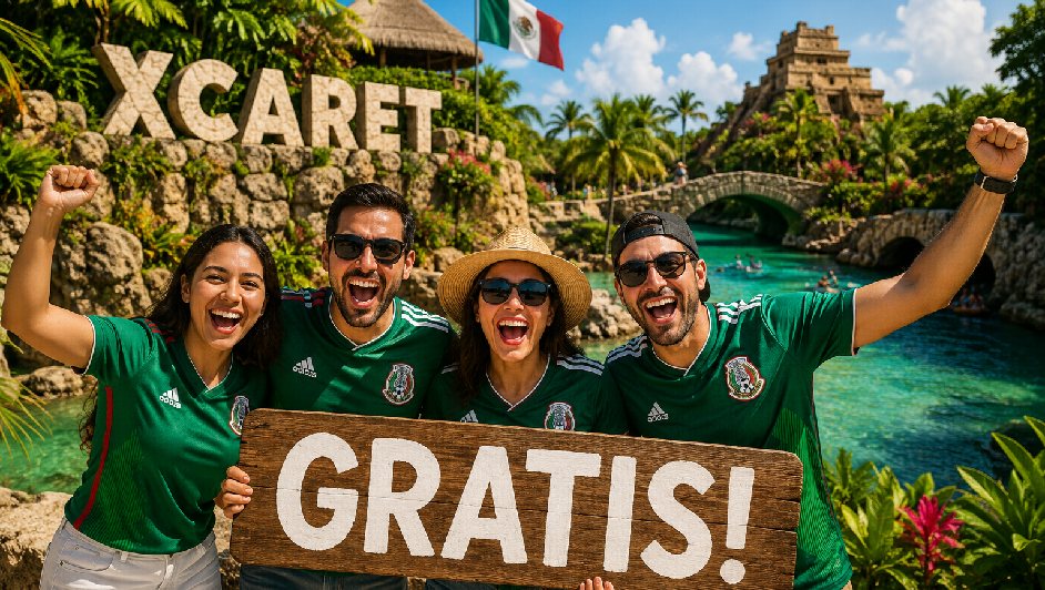 Xcaret promete entradas gratis | Redes sociales