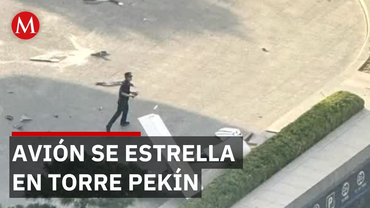 Aeronave impacta torre Citic de Pekín dejando daños; autoridades chinas no confirman víctimas