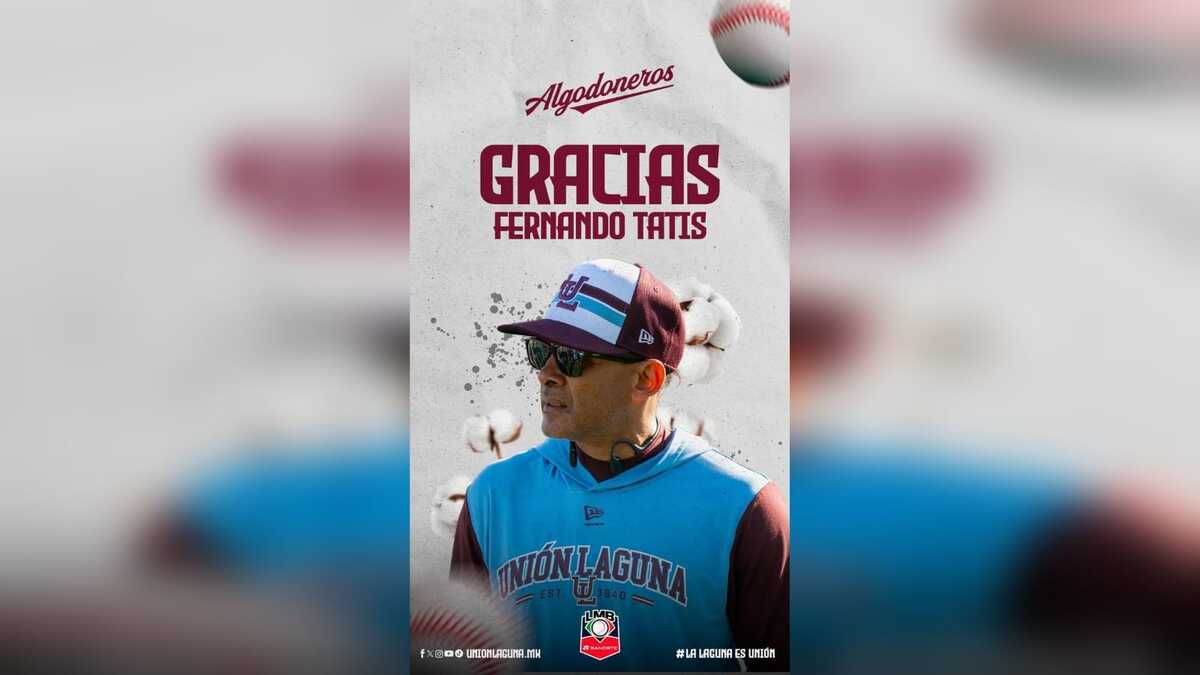 Algodoneros separa a Fernando Tatis como mánager. | Cortesía: Algodoneros del Unión Laguna.