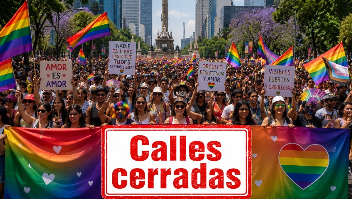 Habrá calles cerradas por la marcha LGBT+ en CdMx | IA Discover