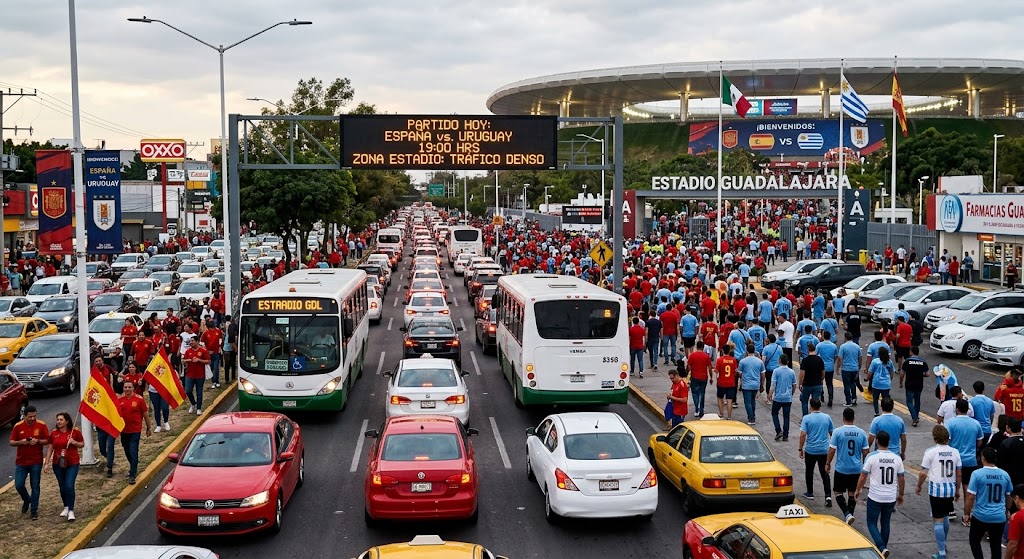 El Estadio Guadalajara recibe su último partido mundialista. (Milenio IA)