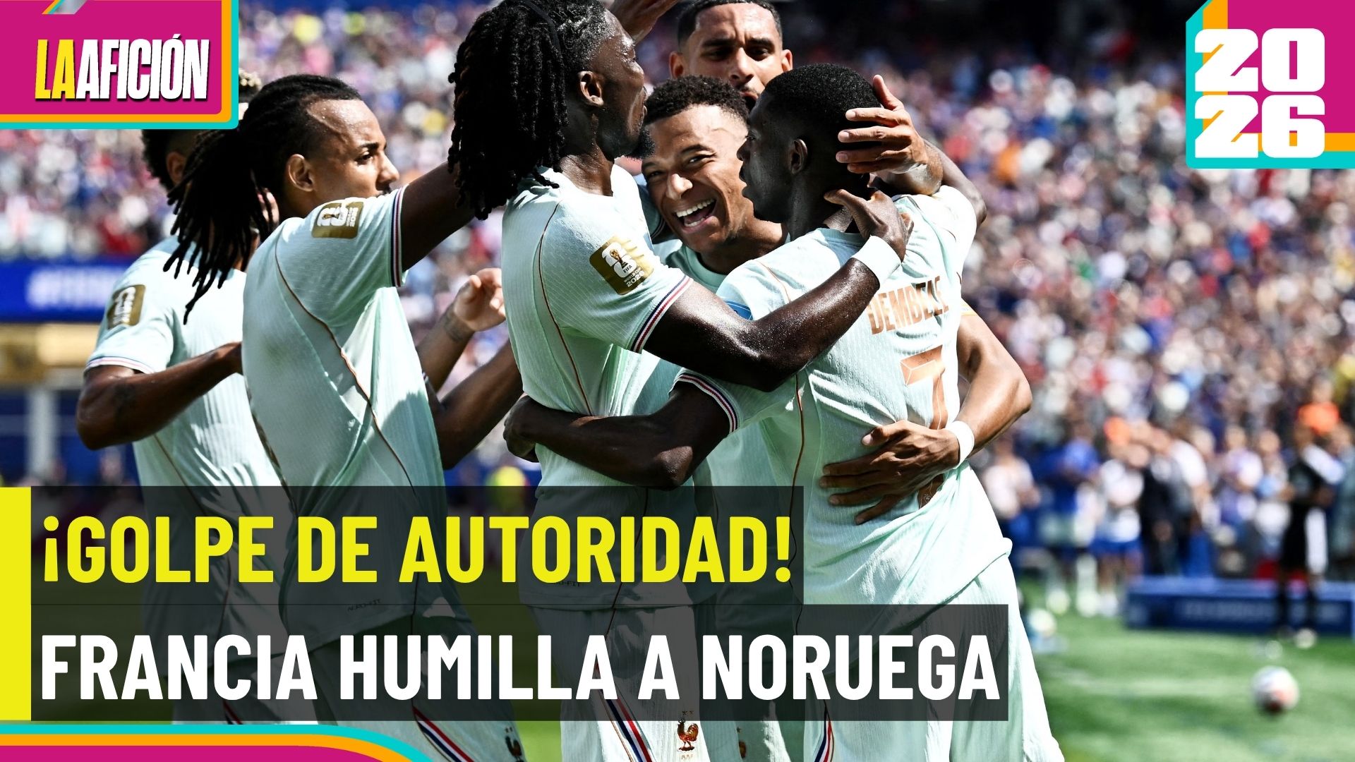 ¡Exhibición francesa! Dembélé firma un hat-trick y Francia avanza con paso perfecto