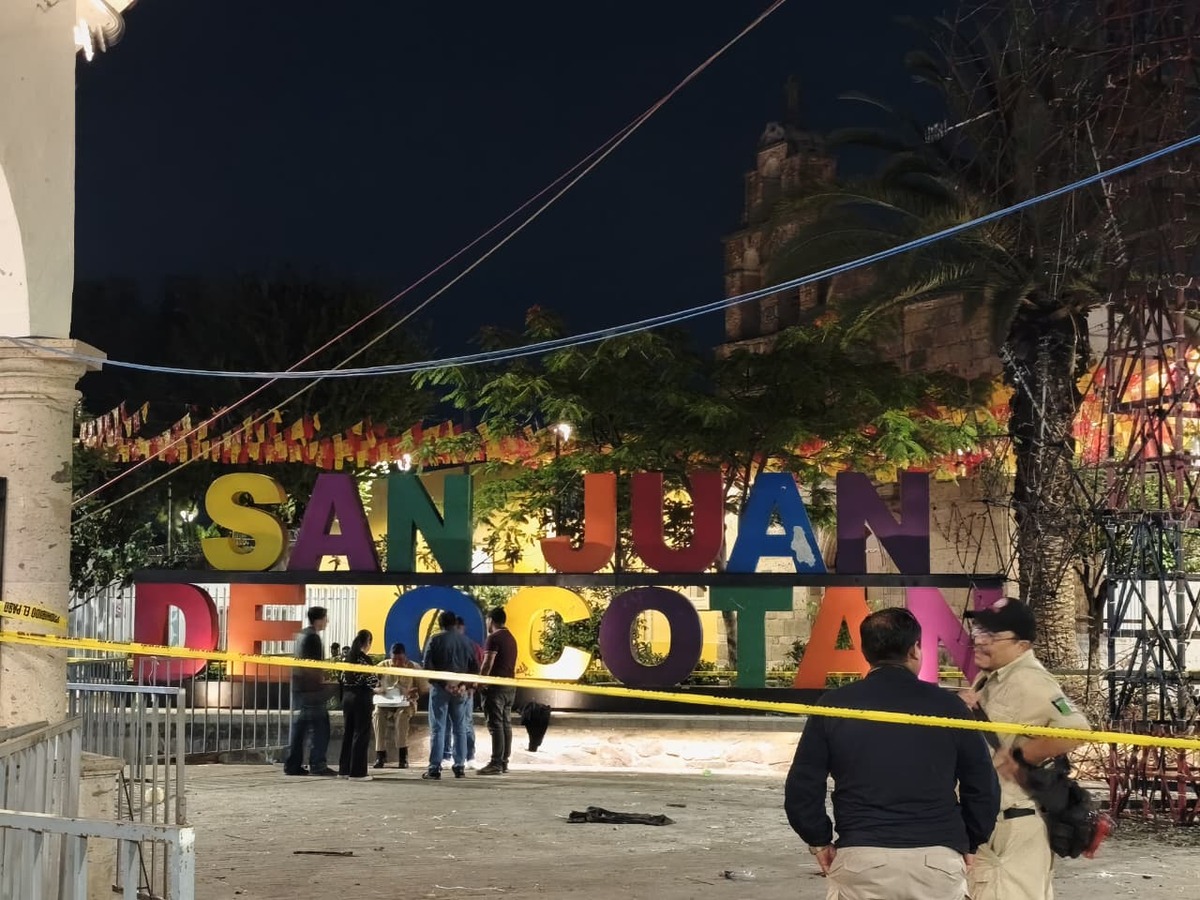 La explosión ocurrió durante la fiestas de San Juan de Ocotán. (Vicente Torres)