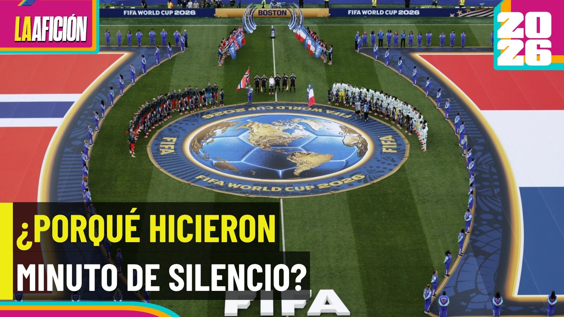 ¡No todo fue futbol! El Mundial 2026 guardó minuto de silencio tras el sismo en Venezuela