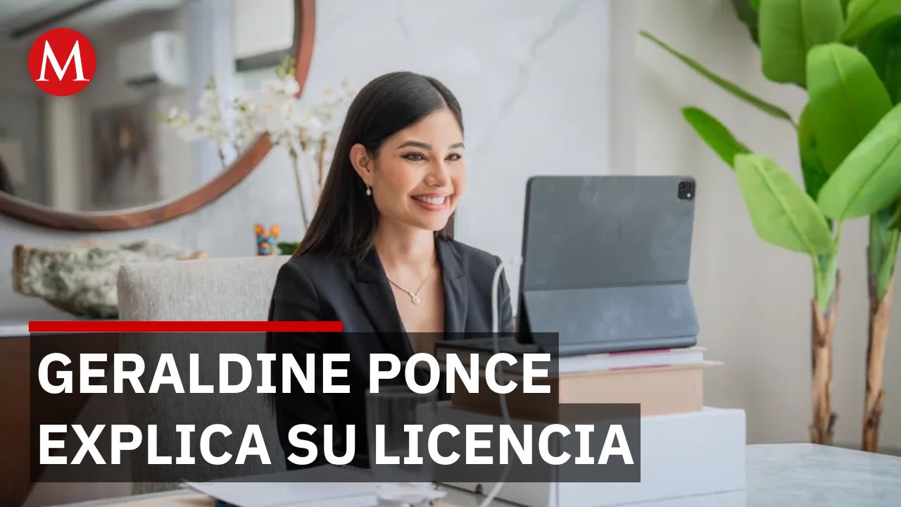 Geraldine Ponce explica por qué pidió licencia antes de registrarse en Morena Nayarit