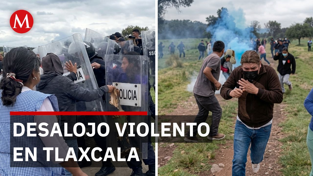 Gobierno consulta a comunidad, dice que no, y desaloja con gas lacrimógeno de todas formas