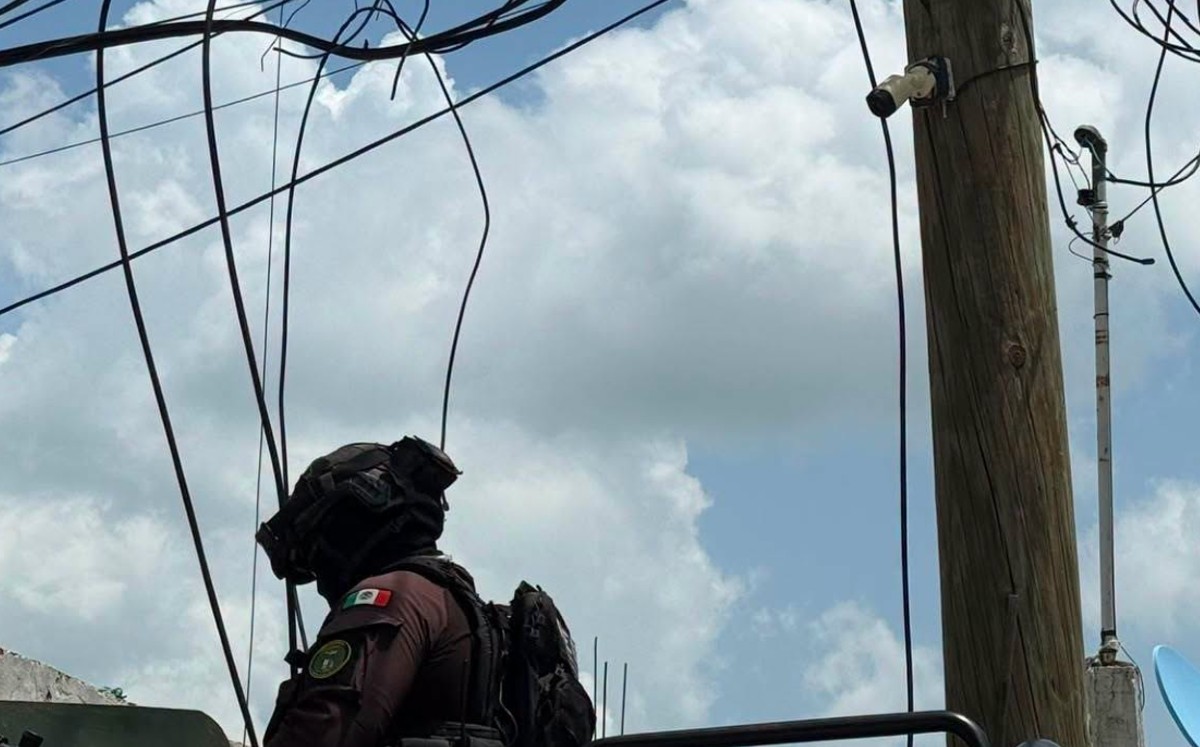 Hallan cámara no autorizada en Altamira durante recorrido de vigilancia. | Redes sociales: SSPT