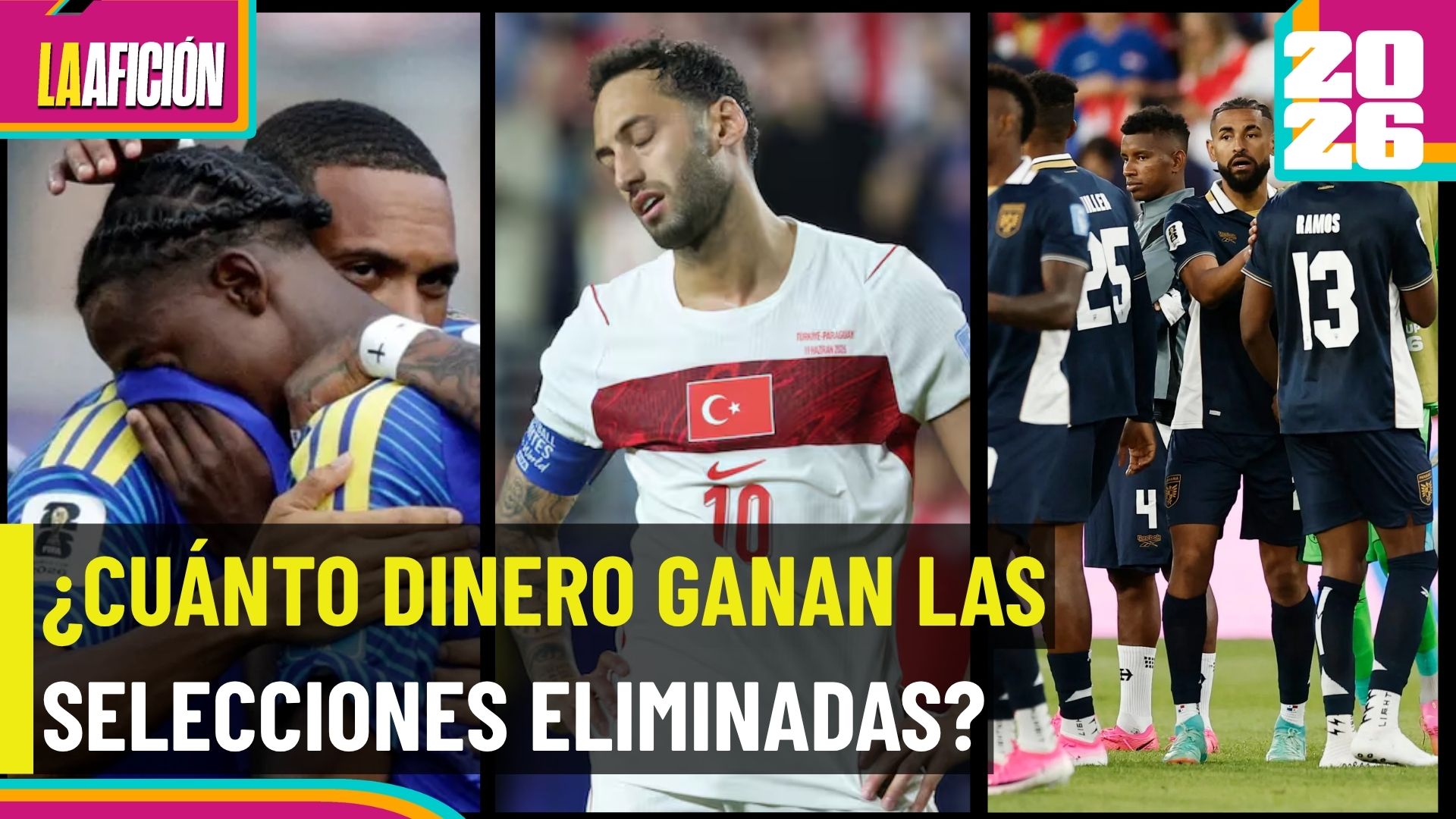 ¿Se van con las manos vacías? Esto reciben las selecciones eliminadas del Mundial 2026
