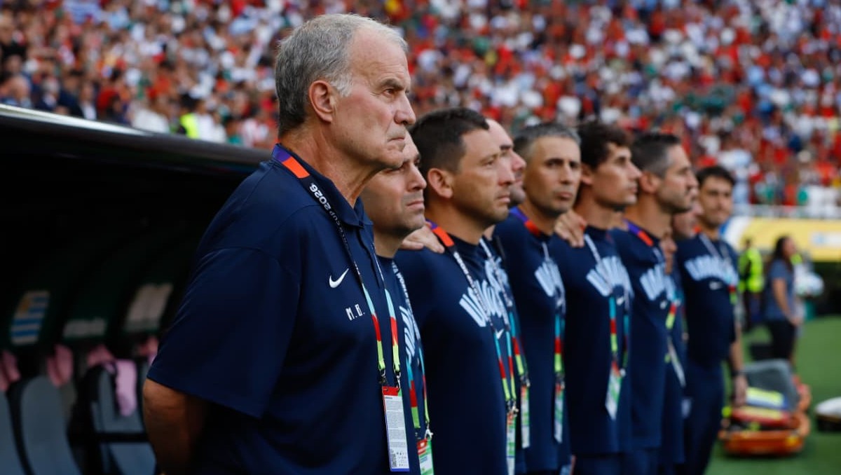 Marcelo Bielsa es autocrítico tras la eliminación de Uruguay ante España (Ariana Pérez)