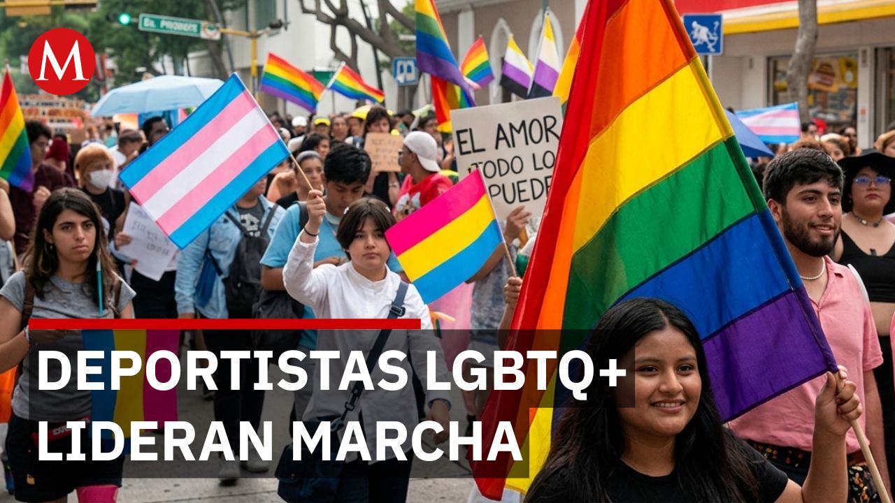 Marcha del orgullo LGBTQ+ en CdMx: deportistas encabezan edición 48 honrando a víctimas