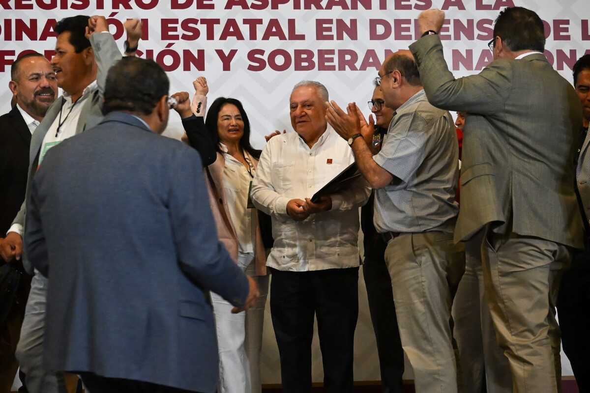 Rafael Marín Mollinedo fue uno de los aspirantes que realizaron su registro. | Foto: Daniel Augusto