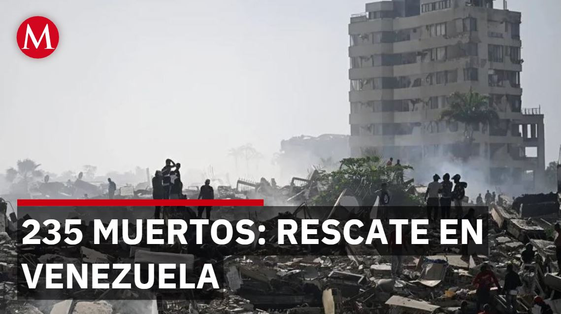 Rescates en Venezuela: padre escucha a su sobrina de 7 años bajo los escombros del terremoto