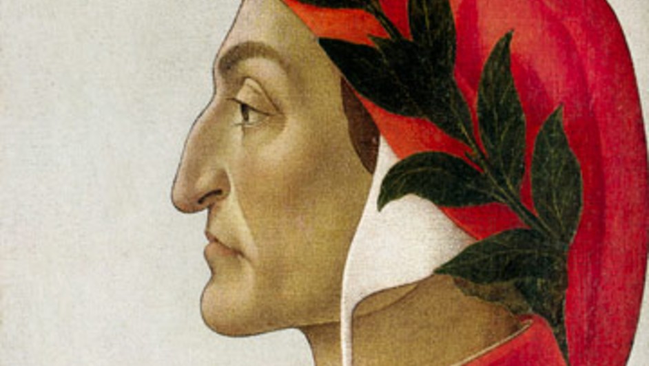 Sandro Botticelli, Retrato de de Dante, 1495. (Wikimedia Commons)