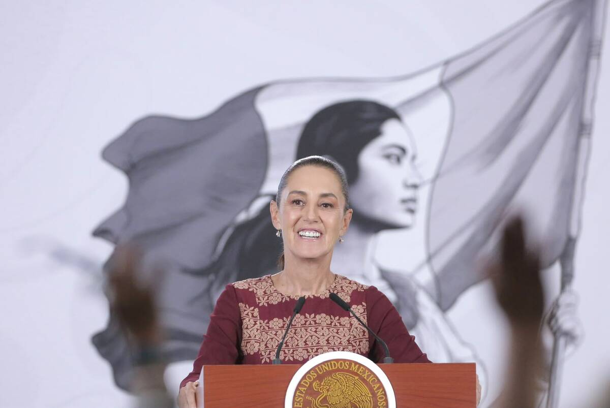 Sheinbaum en la Mañanera del Pueblo |Foto: Ariel Ojeda