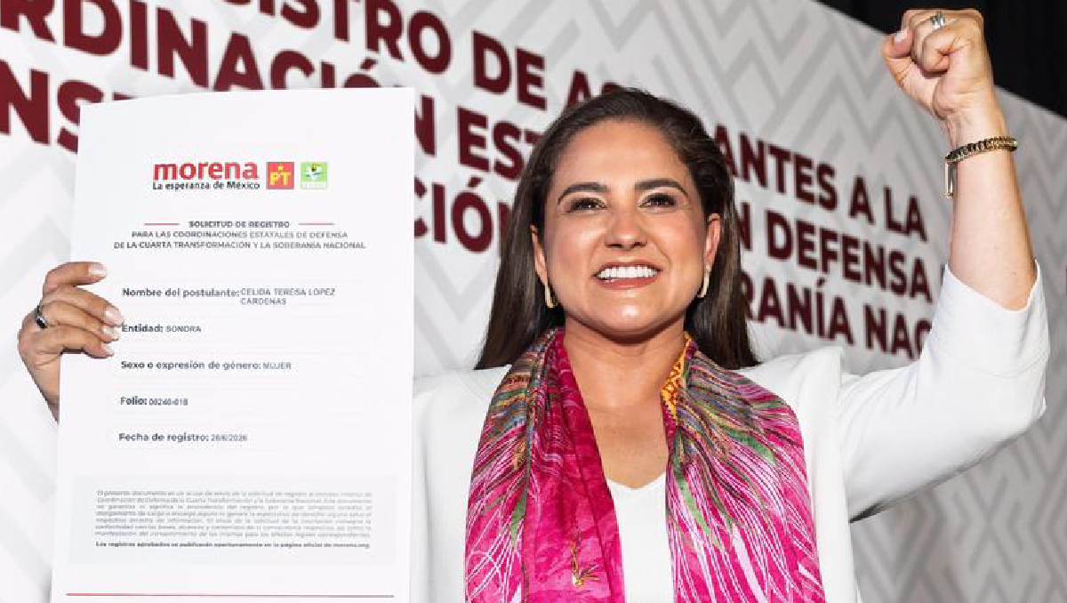 Celida López inicia su camino en la coordinación de la Defensa de la Transformación en Sonora. | Especial
