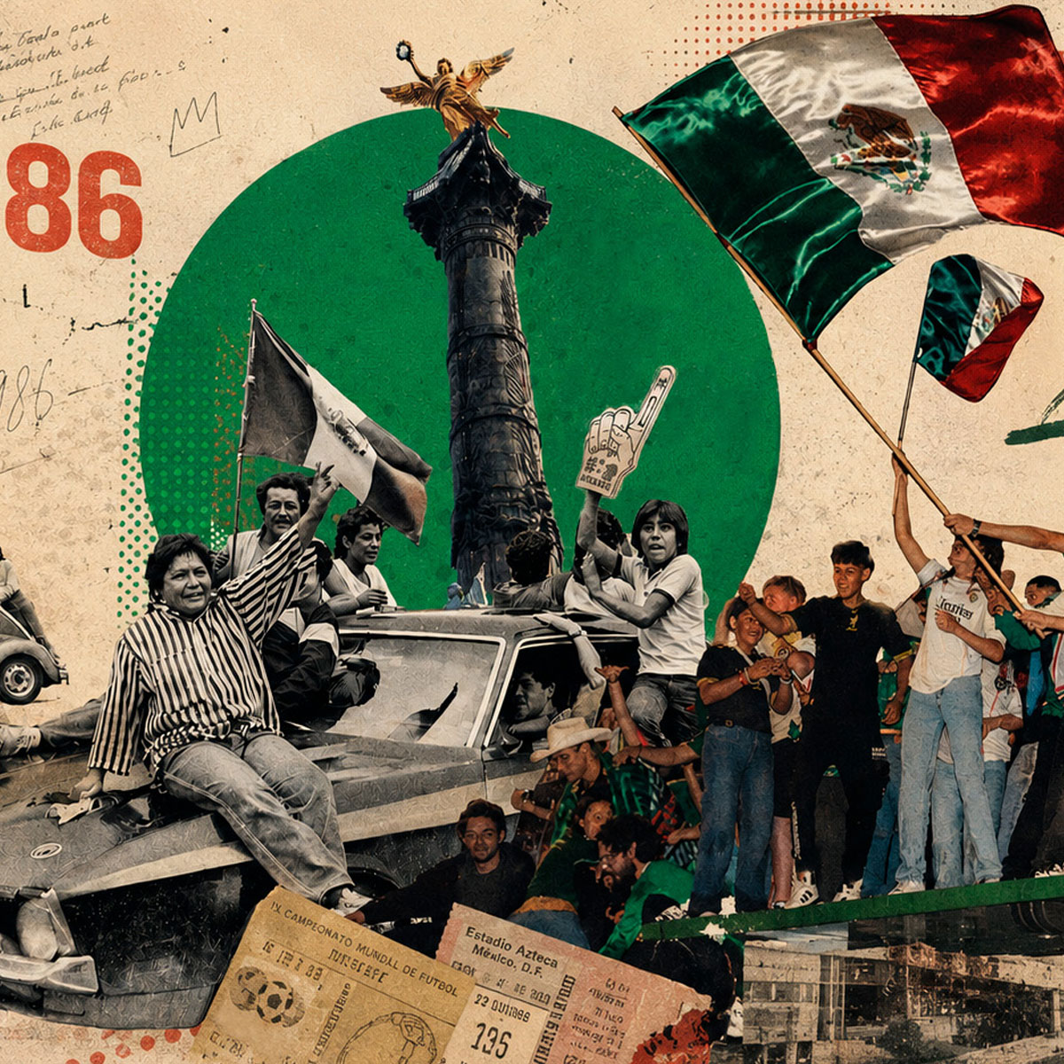 Cientos de miles regresaron al Ángel para celebrar una noche que evocó la memoria de 1986 | Especial