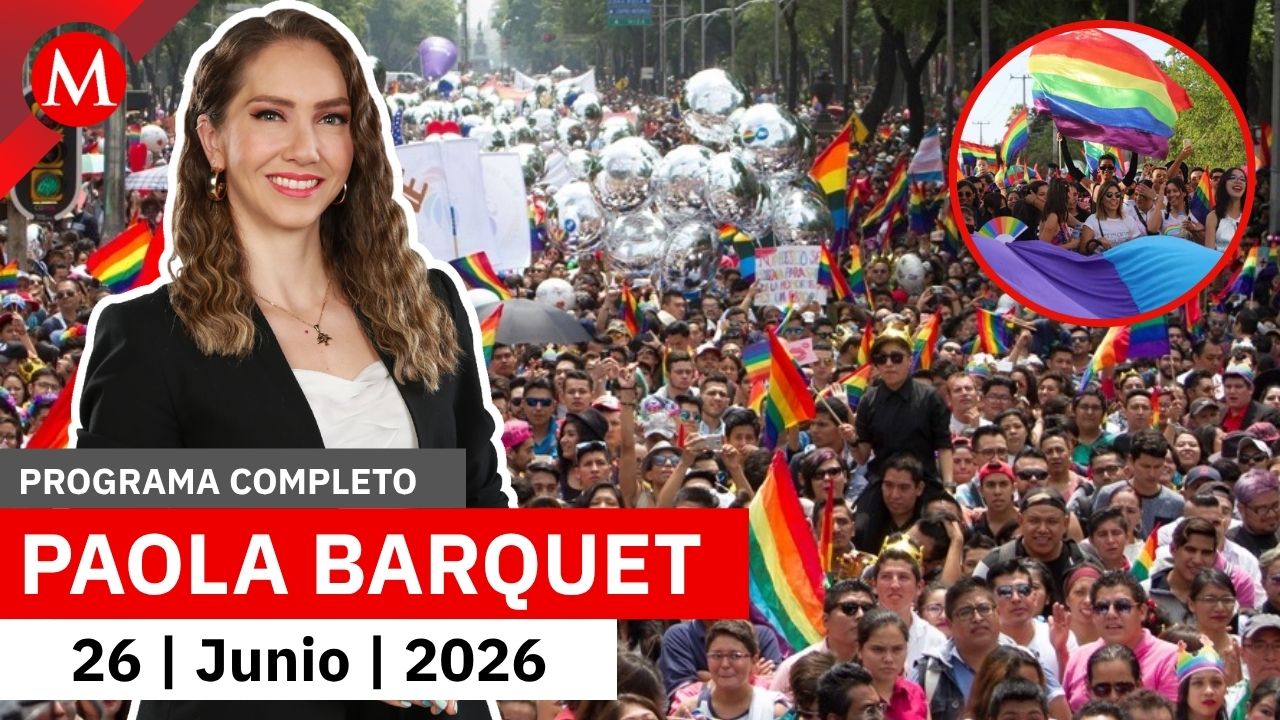 Colectivos y CdMx se preparan para la marcha del orgullo 2026 | Paola Barquet, 26 de junio de 2026