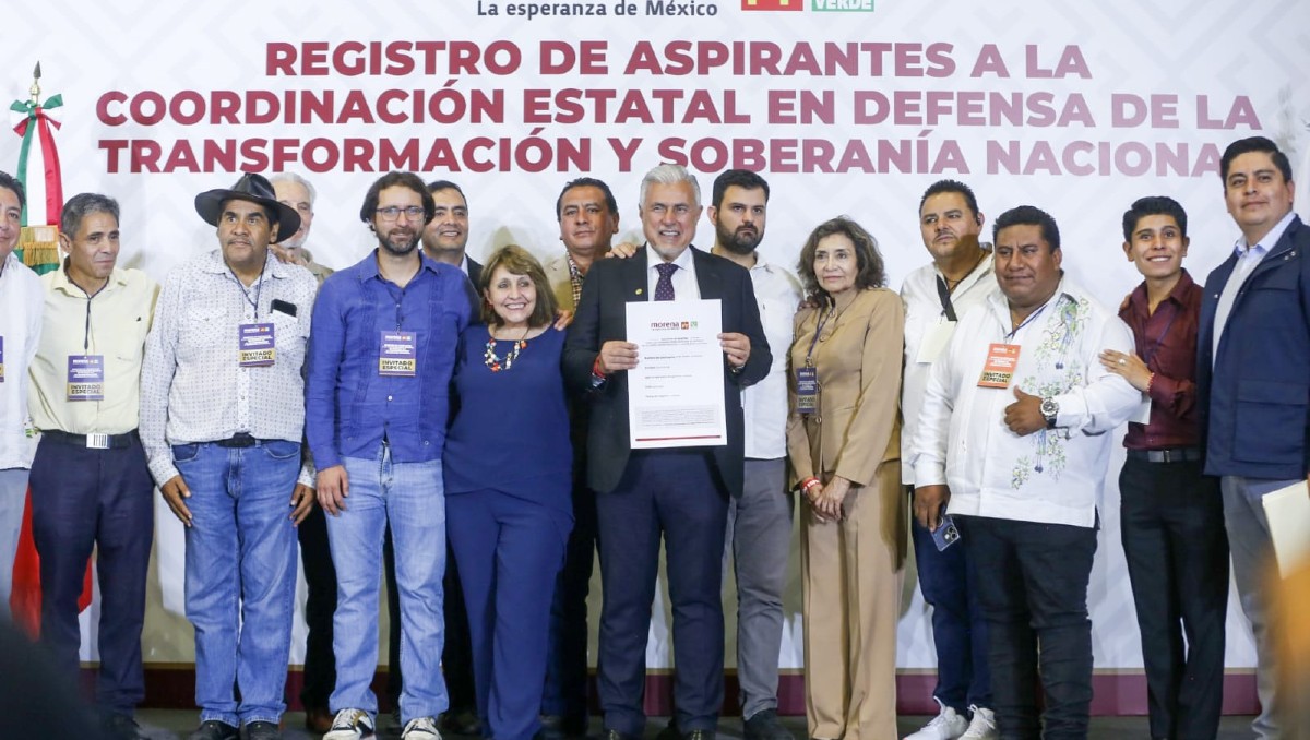 Concluye registro de interna de Morena en Zacatecas. | Foto: Araceli López
